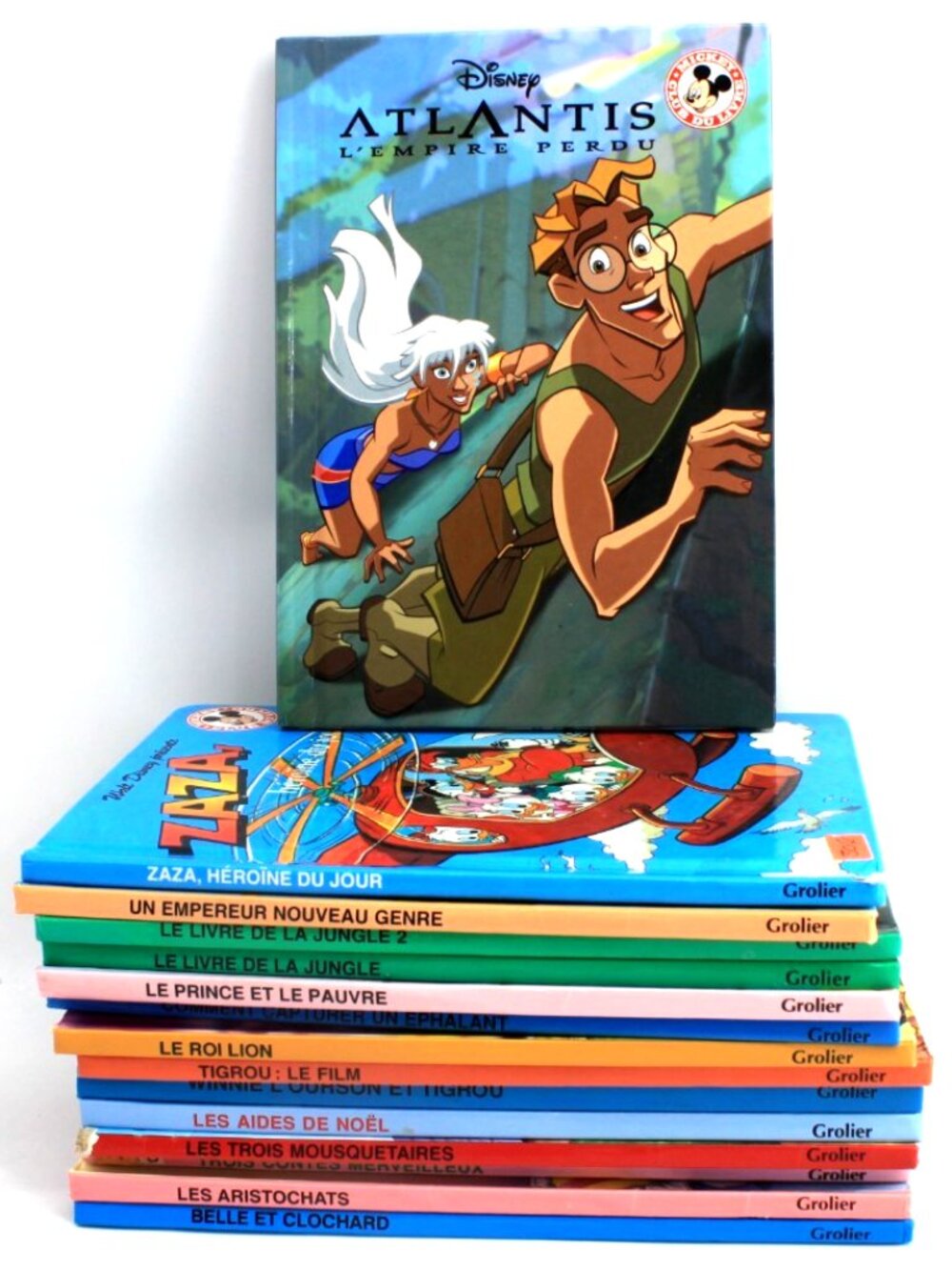 Lot 15 Livres Mickey Club du Livre Disney Enfants Children French 90s, 2000s #3